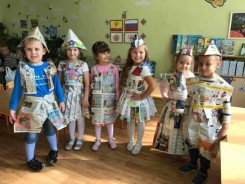 В чебоксарском детском саду малыши устроили показ мод ...